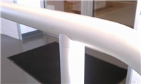 Fence Gallery Photo - Aluminum Pipe Rail joints.jpg